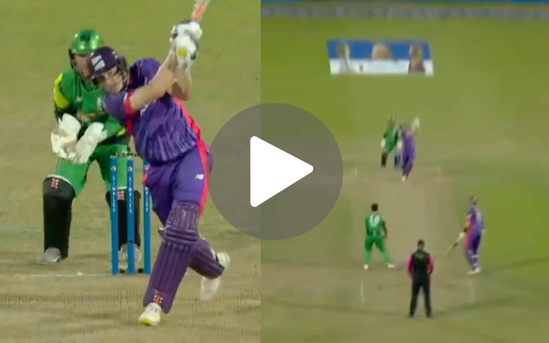 [Watch] Harry Brook Gives MS Dhoni Vibes As He Finishes The Match vs Southern Brave